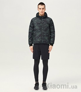 Куртка Xiaomi Uleemark double-sided wear men's down jacket Green-Black S